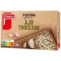 Ajo troceado FINDUS, caja 70 g