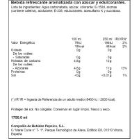 Refresco de cola PEPSI, botella 1,75 litros