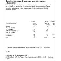 Refresco de naranja KAS, botellín 50 cl