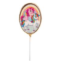 Piruletas de chocolate unicornio DEKORA, 1 ud, 30 g