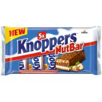 Snack Nutbar KNOPPERS, pack 5x40 g