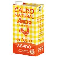 Caldo de pollo asado ANETO, brik 1 litro