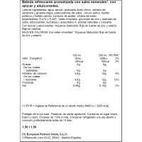 AQUARIUS edari isotonikoa muxika gorria, botila 1,5 litro