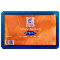 Lomos de salmón ahumado DOMINGUEZ, bandeja 85 g