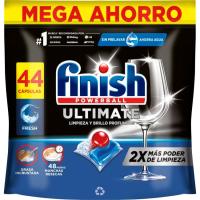 Lavavajillas máquina FINISH ULTIMATE, bolsa 44 dosis