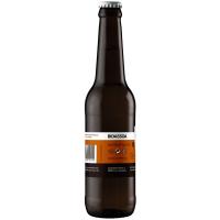 Cerveza tostada Baztán BIDASSOA, botellin 33 cl