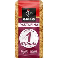 Fideo GALLO PASTAFINA, paquete 400 g