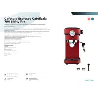 Cafetera express, 20 bar, Cafelizzia 790 Shiny Pro CECOTEC