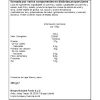 Mix de frutos secos BORGES, bolsa 300 g