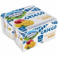 Yogur griego con trozos de mango ASTURIANA pack 4x125 g