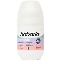 Desodorante invisible BABARIA, roll on 50 ml