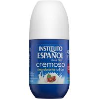 Desodorante cremoso INSTITUTO ESPAÑOL, roll on 75 ml