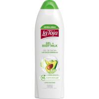 Gel de ducha & body milk LA TOJA, bote 600 ml