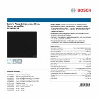 Placa de inducción PVS631HC1E BOSCH