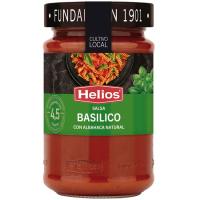 Salsa basilico para pasta HELIOS, frasco 380 g