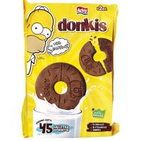 Galleta Donkis rosquilla de chocolate ARLUY, paquete 400 g