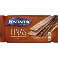 FONTANEDA FINAS esnedun txokolate barkilloa, paketea 92 g