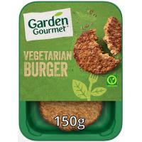 G GOURMET hanburgesa klasikoa, burger begetarianoa, erretilua 150 g