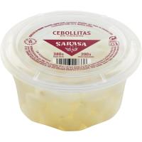 Cebollitas en vinagre SARASA, tarrina 200 g