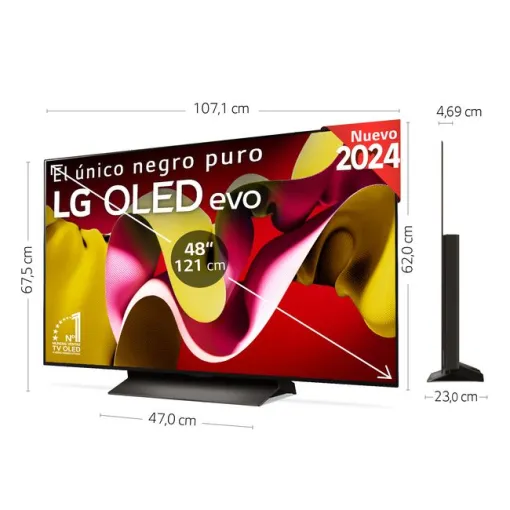 Televisión Oled 48" 4K Smart 48C44LA LG