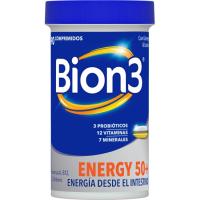 Vitamina A,B12,C,D & Hierro Energy50+ BION3, bote 90 comprimidos