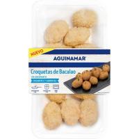 Croquetas de bacalao AGUINAMAR, bandeja 250 g