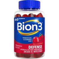 Vitaminas C & B3 Defense Gominolas BION3, bote 60 comprimidos