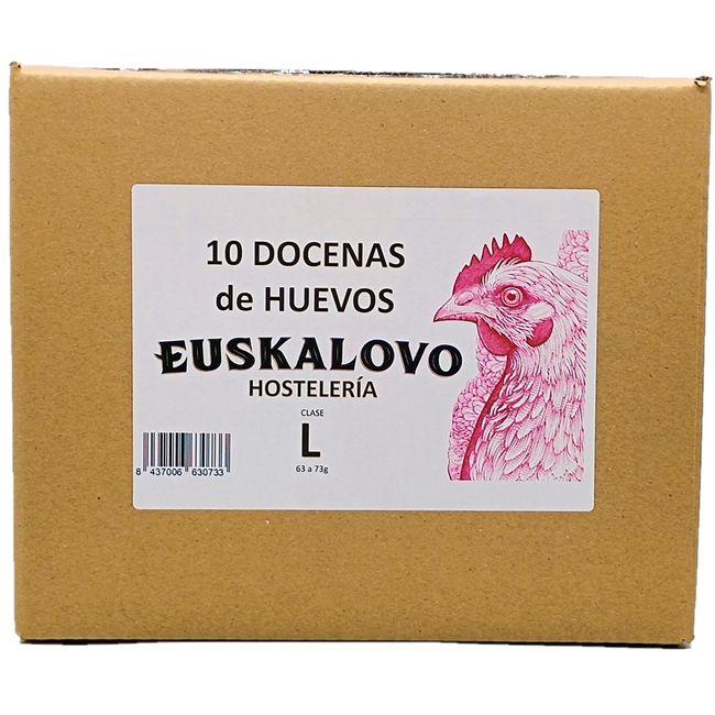 precios Huevo Fresco L Euskalovo, Caja 10 Docenas en Eroski