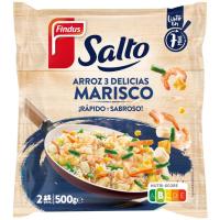 Arroz tres delicias marisco FINDUS, bolsa 500 g