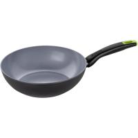 Wok de aluminio forjado Eco Nature, apta para todo tipo de cocinas MONIX, Ø28 cm