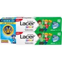 Dentífrico infantil de menta LACER, tubo 75 ml + Regalo figura