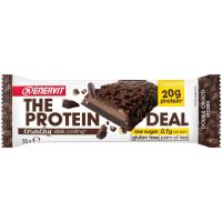 Protein deal crunchy doble chocolate ENERVIT, 1 ud, 55 g