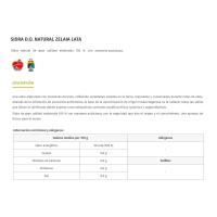 Sidra natural D.O. Euskal Sagardoa ZELAIA, lata 33 cl