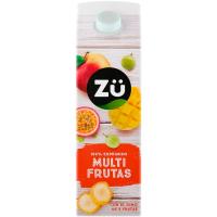 Zumo exprimido de frutas ZÜ, brik 1 litro