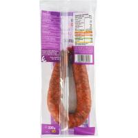 Chorizo picante EROSKI BASIC, sarta 200 g