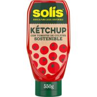 Ketchup SOLÍS, bocabajo 550 g