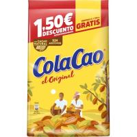 COLA CAO kakao disolbagarria, ekopoltsa 1,2 kg + 190 g doan