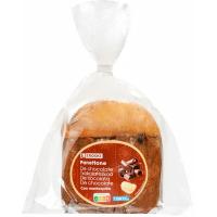 Panettone de mantequilla c/ pepitas de cacao EROSKI, 1 ud, 350 g