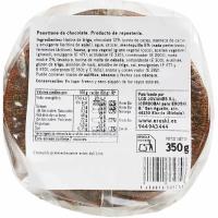 Panettone de mantequilla c/ pepitas de cacao EROSKI, 1 ud, 350 g