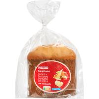 Panettone de mantequilla con fruta EROSKI, 1 ud, 350 g