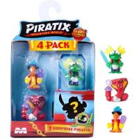 Four Pack Piratix Shark Treasure, ¿Cuál te llegará?, edad rec: +3 años PIRATIX