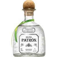Tequila PATRON SILVER, botella 70 cl