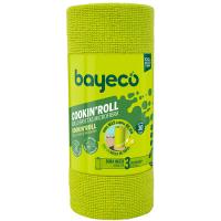 Bayeta de microfibra en rollo BAYECO, rollo 30 uds