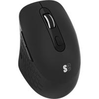 Ratón inalambrico negro ergonómico dual, curve SUBBLIM