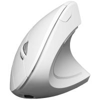 Ratón inalambrico blanco vertical ergonomico dual, glide SUBBLIM