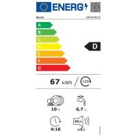 BOSCH SPS4EMI61E ontzi garbigailu herdoilgaitza 45 cm