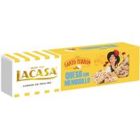 Turrón de queso con membrillo LACASA, caja 150 g