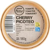 Tomate cherry picoteo EROSKI NATUR, tarrina 180 g