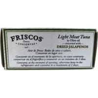 Atún claro con jalapeño fusión FRISCOS, lata 77 g