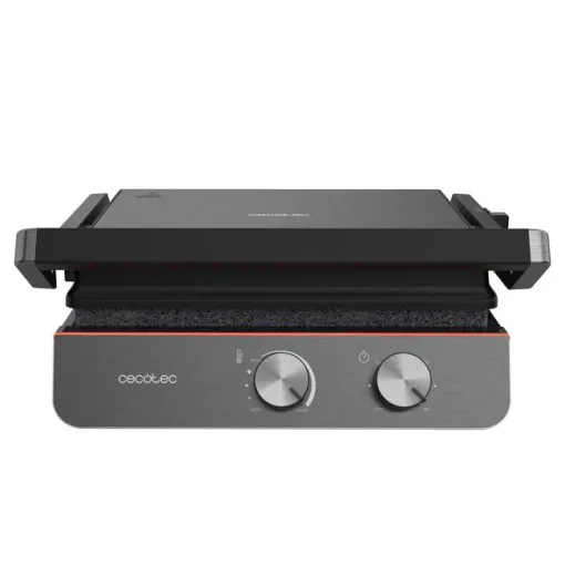Parrilla eléctrica, 2200W, Rock'nGrill Blaze Neon CECOTEC